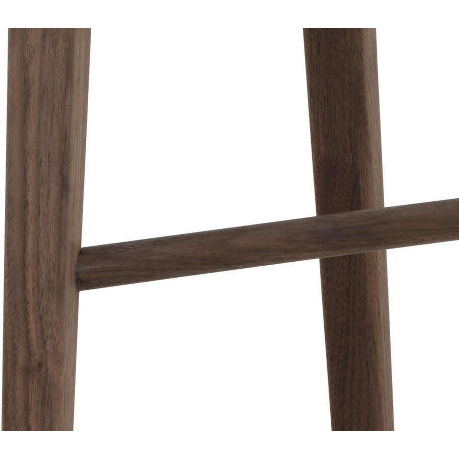 Dominic 26.5 inch Walnut Counter Stool